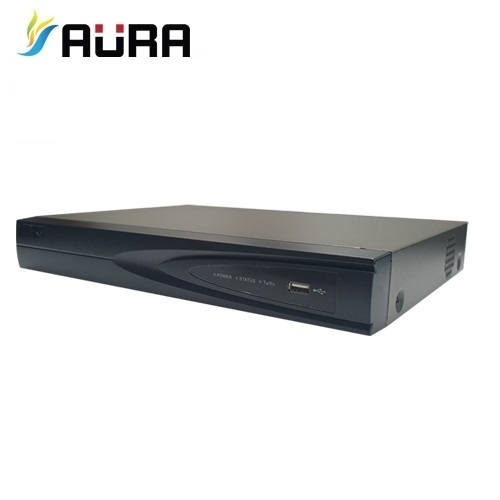 [아우라] AURA NRA-04S / 아우라 IP카메라와 다이렉트IP로 무설정 사용 / POE 4채널 (HD-IP CCTV NVR 하드미포함) 200만화소 부터 800만화소