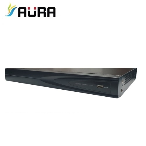 [아우라] AURA NRA-08S / 아우라 IP카메라와 다이렉트IP로 무설정 사용 / POE 8채널 (HD-IP CCTV NVR 하드미포함) 800만화소