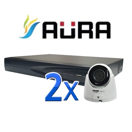 NRA-04S [1TB 포함] / 아우라 IP카메라와 다이렉트IP로 무설정 사용 / POE 4채널 (HD-IP CCTV NVR) 실내 CCTV 2세트