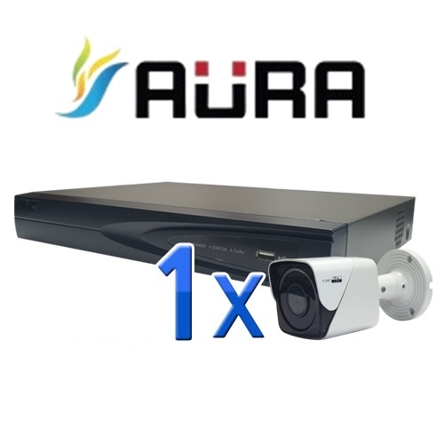 NRA-04S [1TB 포함] / 아우라 IP카메라와 다이렉트IP로 무설정 사용 / POE 4채널 (HD-IP CCTV NVR) 실외 CCTV 1세트