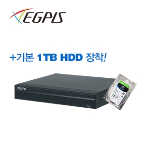 [이지피스] 이지뷰IP ERN-0441HS-PL+1TB HDD