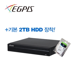 [이지피스] 이지뷰IP ERN-0841HS-PL+2TB HDD