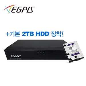[이지피스]  WQHDVR-5108HS_265+2TB HDD