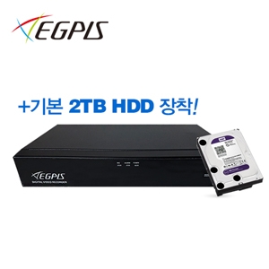 [이지피스] QHDVR-4108QS_265+2TB HDD