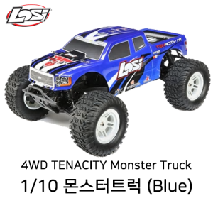테나시티 몬스터 1/10 4WD TENACITY Monster Truck, White, AVC 자이로 RTR LOS03012T1