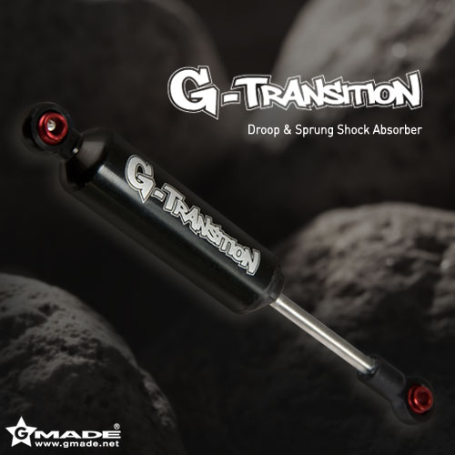 전환 쇽 G-Transition Shock 블랙 90mm (4) (1/10 차량용) H-GM20604