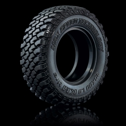 MST KM Crawler tire 30X90-1.9" (medium-40°) (2) 831005