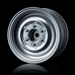 휠 MST Flat silver 60D 1.9" crawler wheel (+5) (4) [230032FS] 832070FS