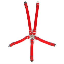 1/10 RC Scale Accessory Safety Belt (Red) #YA-0558RD