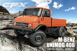 CFX 1/10 4WD High Performance Off-Road Car KIT (w/o ESC&motor, M-BENZ Unimog 406) [532154]