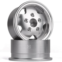 비드락 휠 1.9 [2개입] 1.9 Metal Beadlock Wheel (Silver)  GAX0138RS
