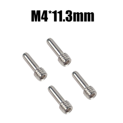 M4x11.3 4PCS 무두 핀 볼트 Stainless Steel Headless Hexagon Screw PIN H-PS-M411
