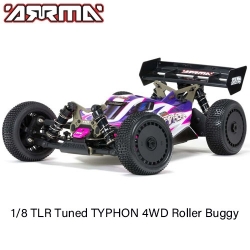 [온라인전용] 아르마 타이푼 ARRMA 1:8 TLR Tuned TYPHON 4WD Roller Buggy, Pink/Purple ARA8306