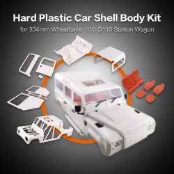 D110 하드 바디킷 카멜트로피 (미도색) Hard Plastic Scale Crawler 1/10 Body 334mm 161001A