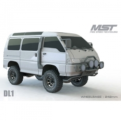 MST CFX DL1 4WD Offroad Car Kit 클리어 바디  / 전자제품, 송수신기 미포함 532201