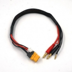충전잭 + 발란스잭  XT60 Charge Cable w/ 4mm Plugs 35cm WPT-0150