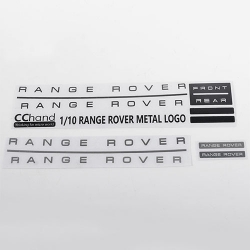 메탈 데칼 엠블럼 Metal Emblem Set for JS Scale 1/10 Range Rover Classic Body VVV-C0650