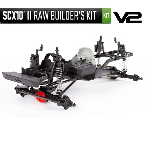 엑시얼 빌드 킷 최신형 AXIAL 1/10 SCX10 II 4WD Raw Builders Kit V2 AXI90104V2