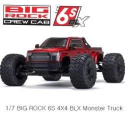 1/7 빅락 6s ARRMA 1/7 BIG ROCK 6S 4X4 BLX Monster Truck RTR ARA7612T