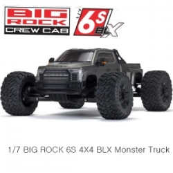 1/7 빅락 6s ARRMA 1/7 BIG ROCK 6S 4X4 BLX Monster Truck RTR ARA7612T