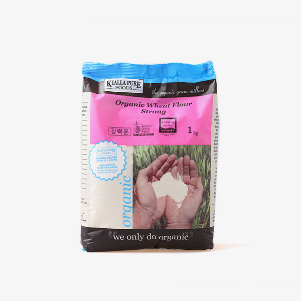 키알라 유기농 밀가루 (강력분) 1kg