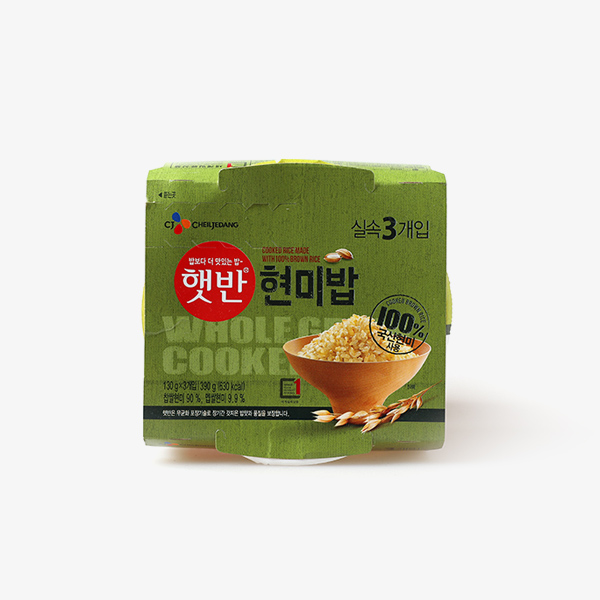 햇반 현미밥 390g