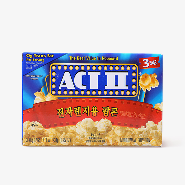 ACT II 전자렌지용팝콘 78g x 3EA